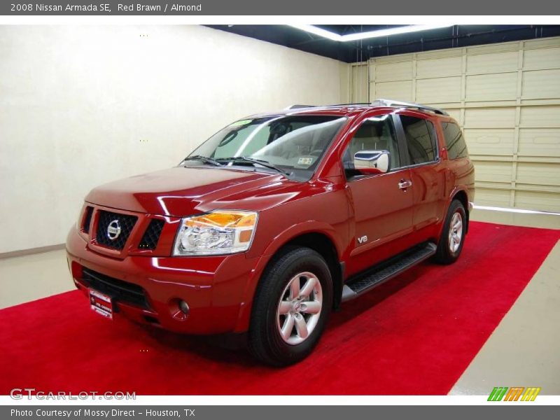 Red Brawn / Almond 2008 Nissan Armada SE