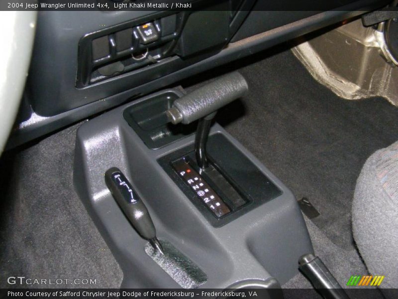 Light Khaki Metallic / Khaki 2004 Jeep Wrangler Unlimited 4x4
