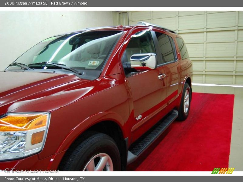 Red Brawn / Almond 2008 Nissan Armada SE