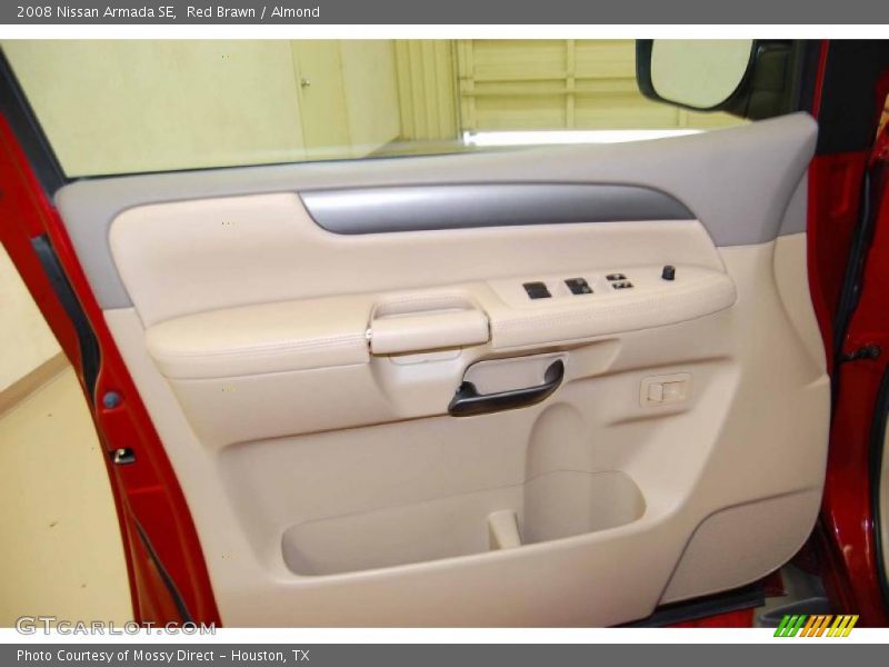 Red Brawn / Almond 2008 Nissan Armada SE