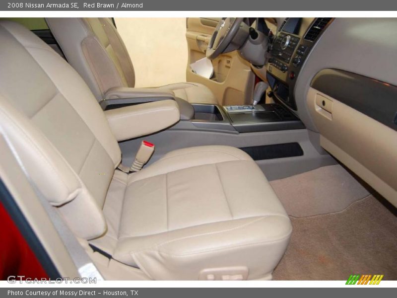 Red Brawn / Almond 2008 Nissan Armada SE