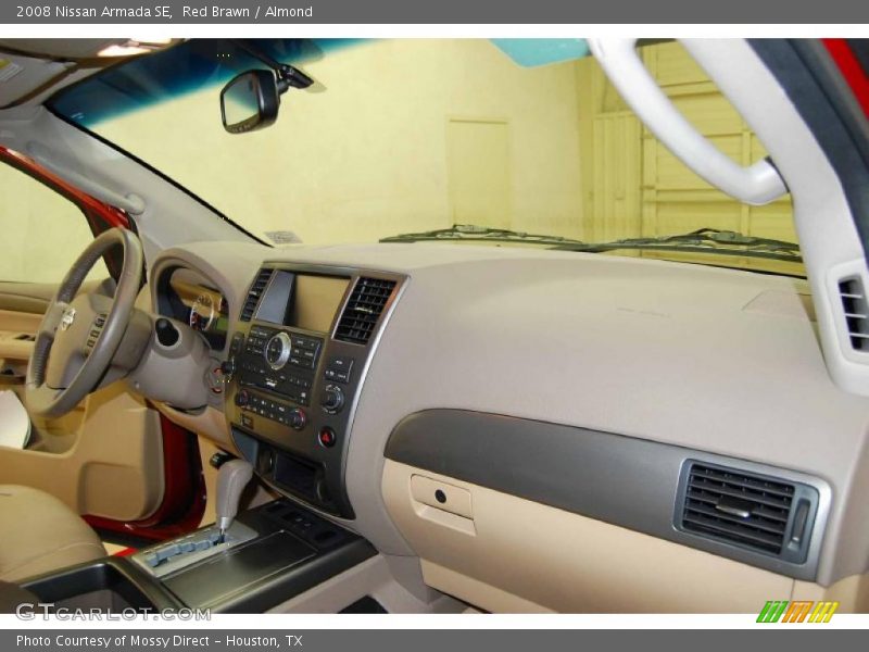 Red Brawn / Almond 2008 Nissan Armada SE