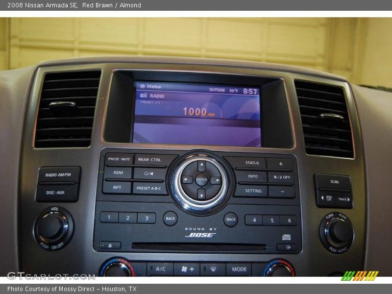 Red Brawn / Almond 2008 Nissan Armada SE
