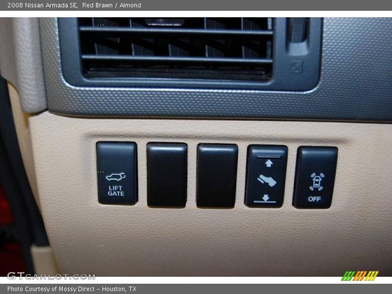 Red Brawn / Almond 2008 Nissan Armada SE