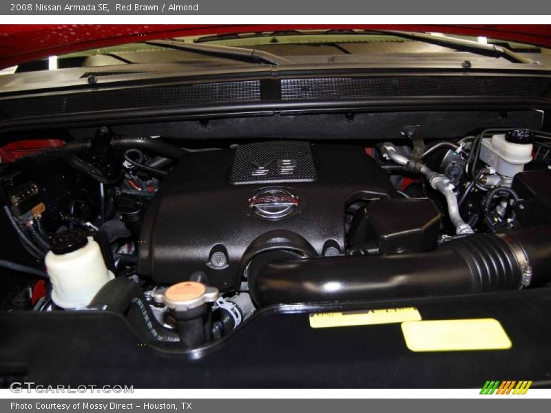Red Brawn / Almond 2008 Nissan Armada SE
