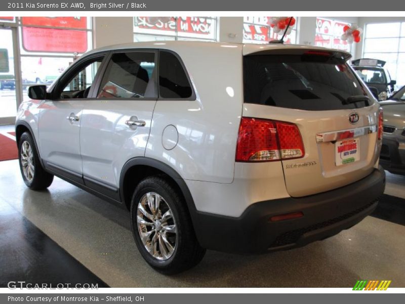 Bright Silver / Black 2011 Kia Sorento EX AWD