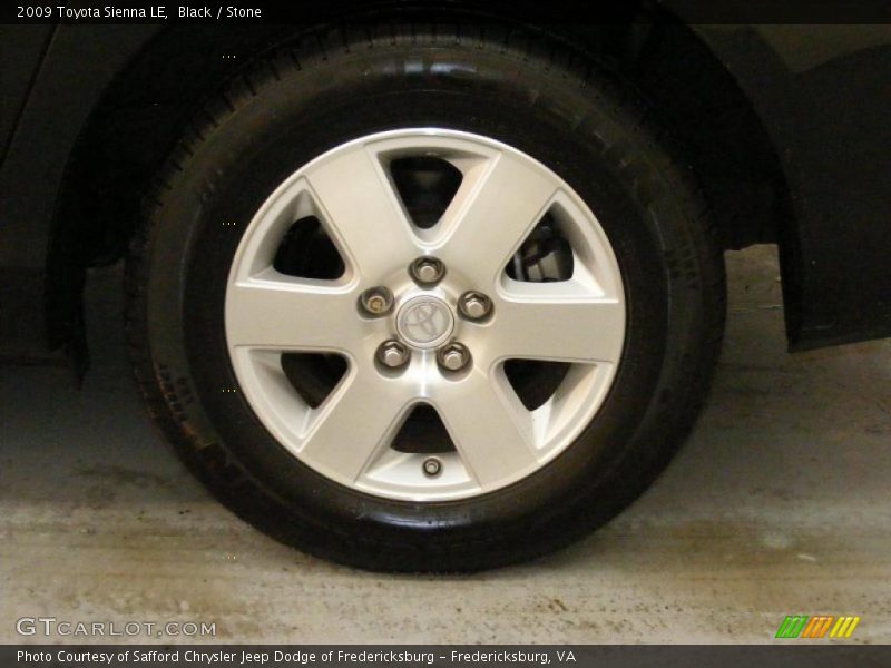 Black / Stone 2009 Toyota Sienna LE
