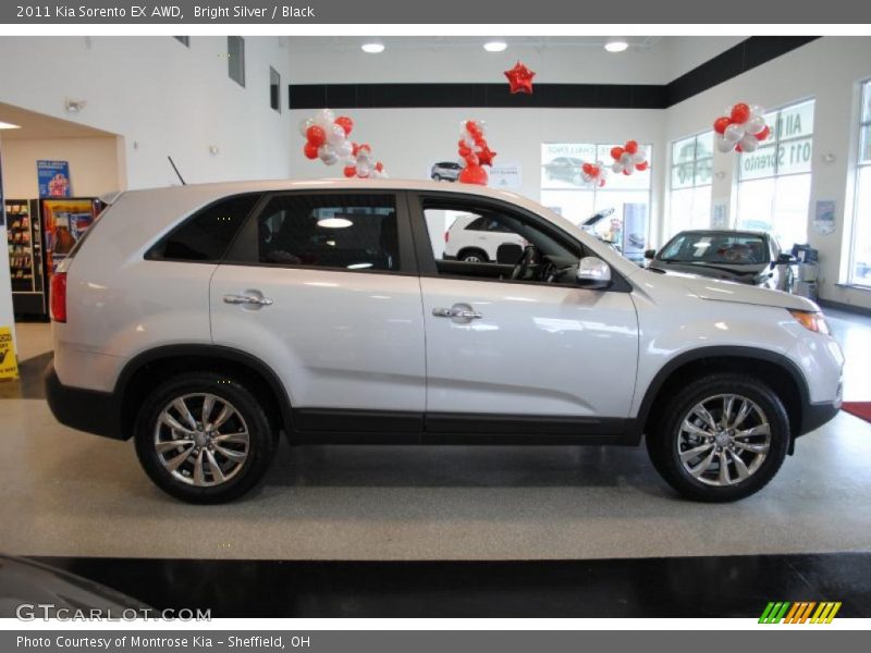 Bright Silver / Black 2011 Kia Sorento EX AWD