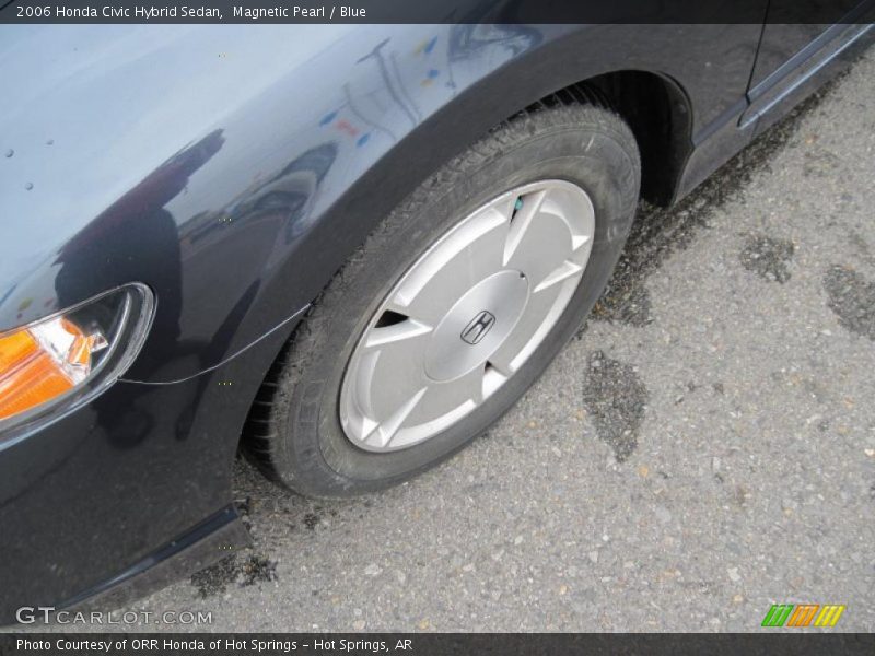 Magnetic Pearl / Blue 2006 Honda Civic Hybrid Sedan