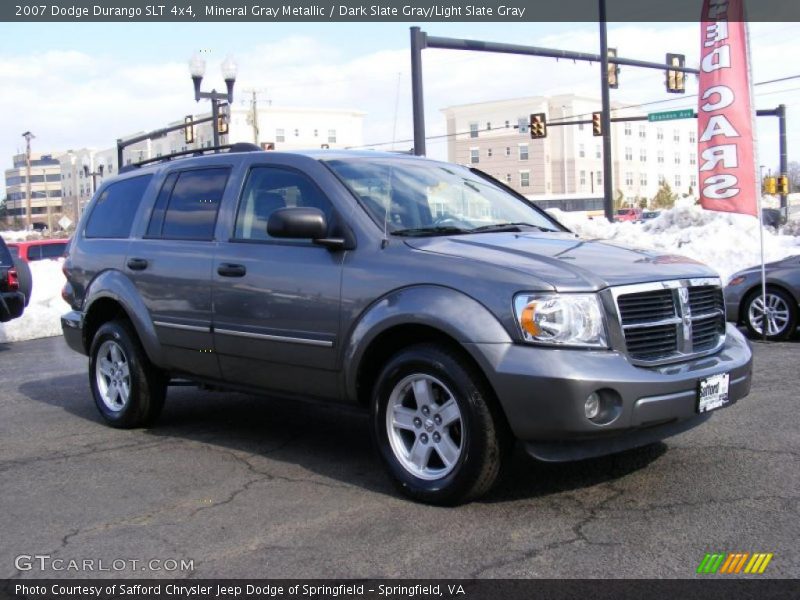 Mineral Gray Metallic / Dark Slate Gray/Light Slate Gray 2007 Dodge Durango SLT 4x4