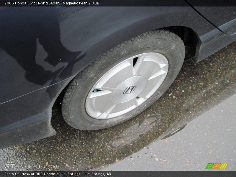 Magnetic Pearl / Blue 2006 Honda Civic Hybrid Sedan