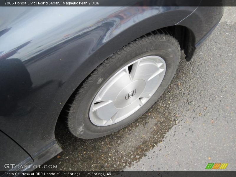 Magnetic Pearl / Blue 2006 Honda Civic Hybrid Sedan