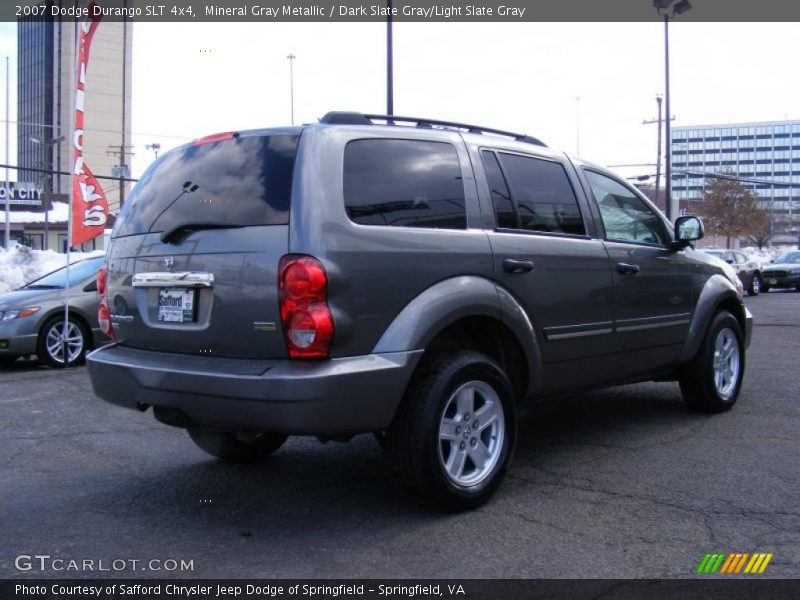 Mineral Gray Metallic / Dark Slate Gray/Light Slate Gray 2007 Dodge Durango SLT 4x4