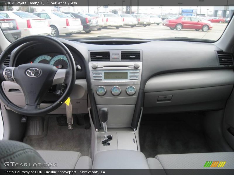 Super White / Ash 2009 Toyota Camry LE