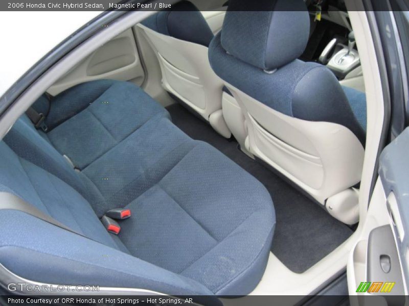 Magnetic Pearl / Blue 2006 Honda Civic Hybrid Sedan