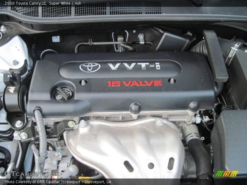 Super White / Ash 2009 Toyota Camry LE