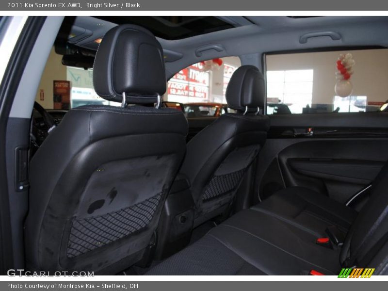 Bright Silver / Black 2011 Kia Sorento EX AWD