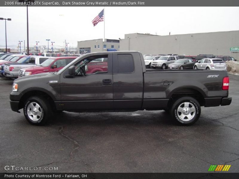 Dark Shadow Grey Metallic / Medium/Dark Flint 2006 Ford F150 STX SuperCab