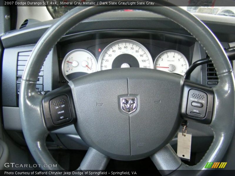 Mineral Gray Metallic / Dark Slate Gray/Light Slate Gray 2007 Dodge Durango SLT 4x4