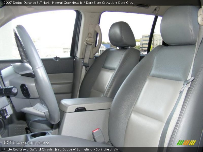 Mineral Gray Metallic / Dark Slate Gray/Light Slate Gray 2007 Dodge Durango SLT 4x4