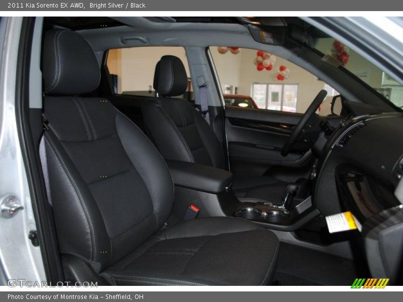 Bright Silver / Black 2011 Kia Sorento EX AWD