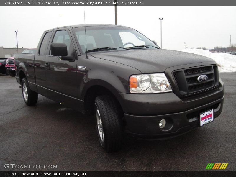 Dark Shadow Grey Metallic / Medium/Dark Flint 2006 Ford F150 STX SuperCab