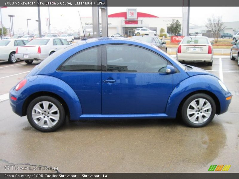 Laser Blue / Grey 2008 Volkswagen New Beetle S Coupe