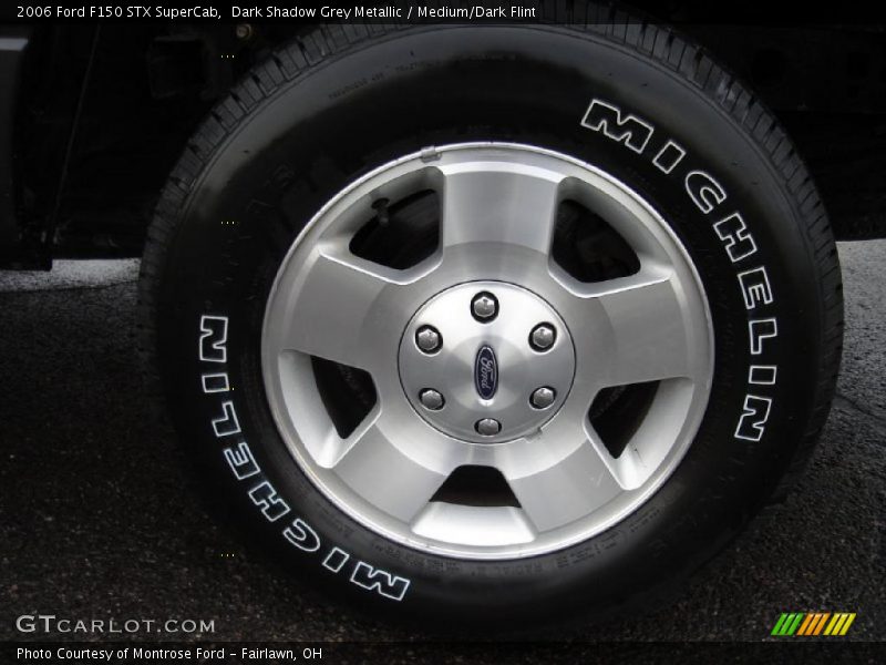 Dark Shadow Grey Metallic / Medium/Dark Flint 2006 Ford F150 STX SuperCab