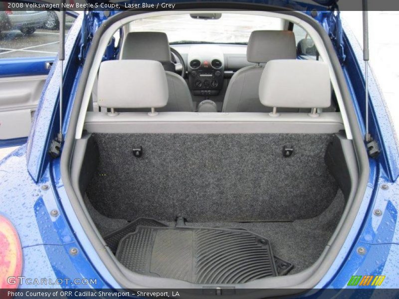Laser Blue / Grey 2008 Volkswagen New Beetle S Coupe
