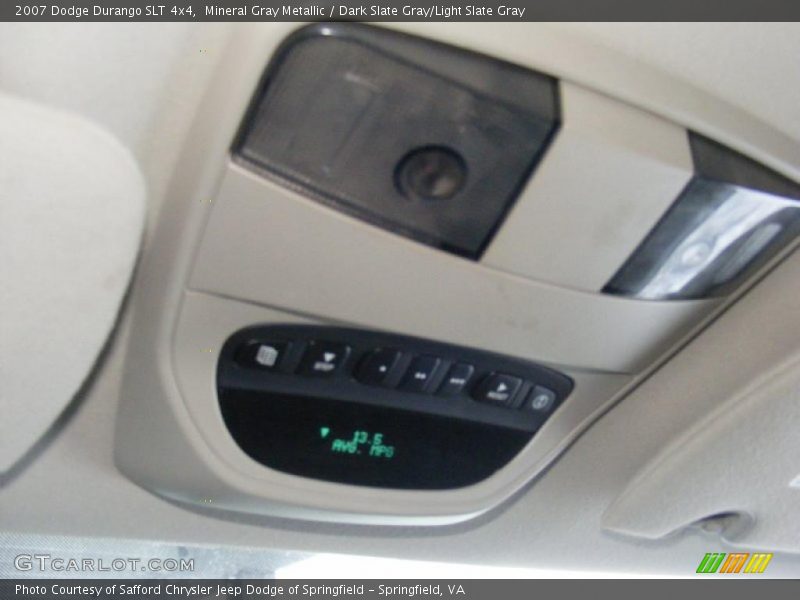 Mineral Gray Metallic / Dark Slate Gray/Light Slate Gray 2007 Dodge Durango SLT 4x4