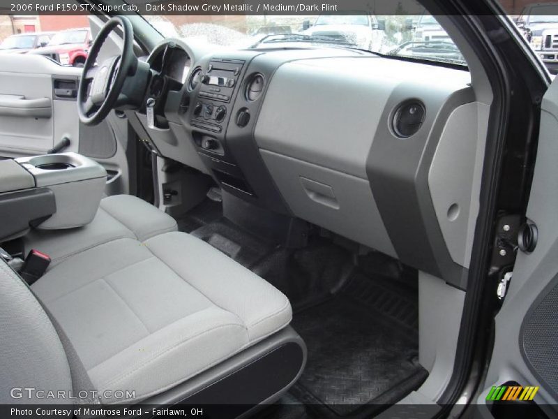 Dark Shadow Grey Metallic / Medium/Dark Flint 2006 Ford F150 STX SuperCab