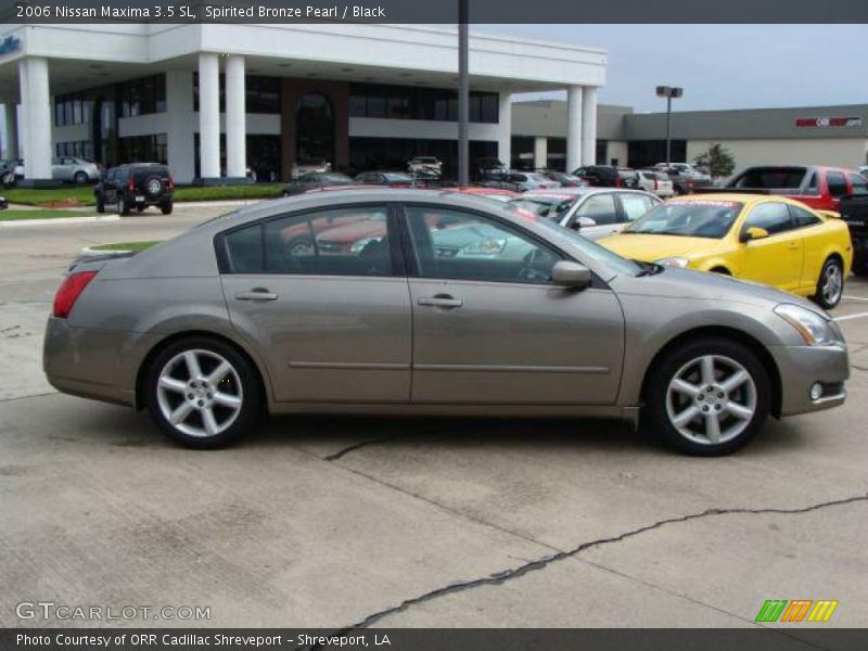 Spirited Bronze Pearl / Black 2006 Nissan Maxima 3.5 SL