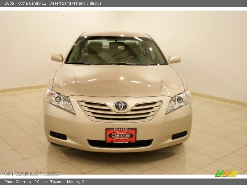 Desert Sand Metallic / Bisque 2009 Toyota Camry LE