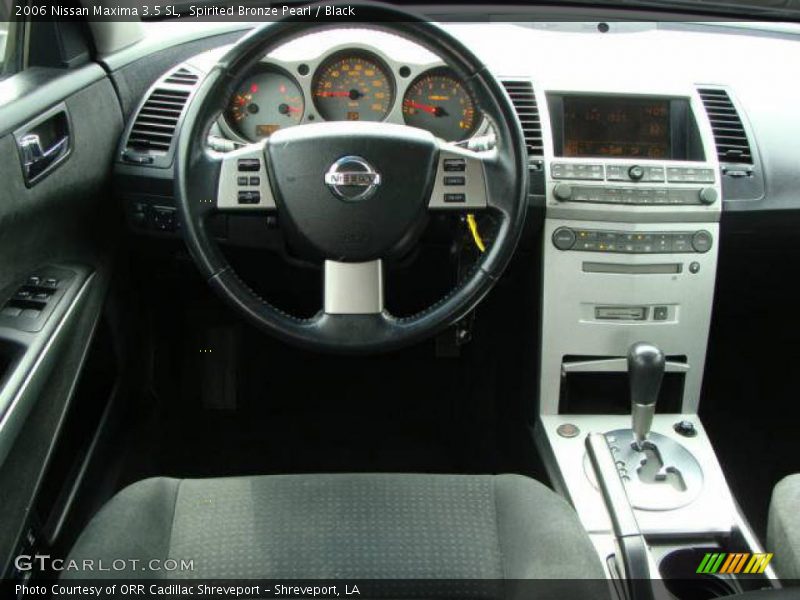 Spirited Bronze Pearl / Black 2006 Nissan Maxima 3.5 SL