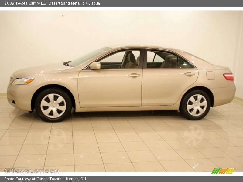Desert Sand Metallic / Bisque 2009 Toyota Camry LE