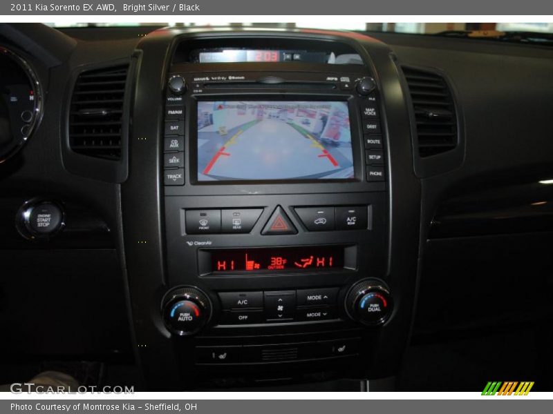 Bright Silver / Black 2011 Kia Sorento EX AWD