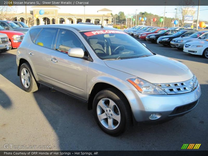 Sheer Silver Metallic / Charcoal 2004 Nissan Murano SL