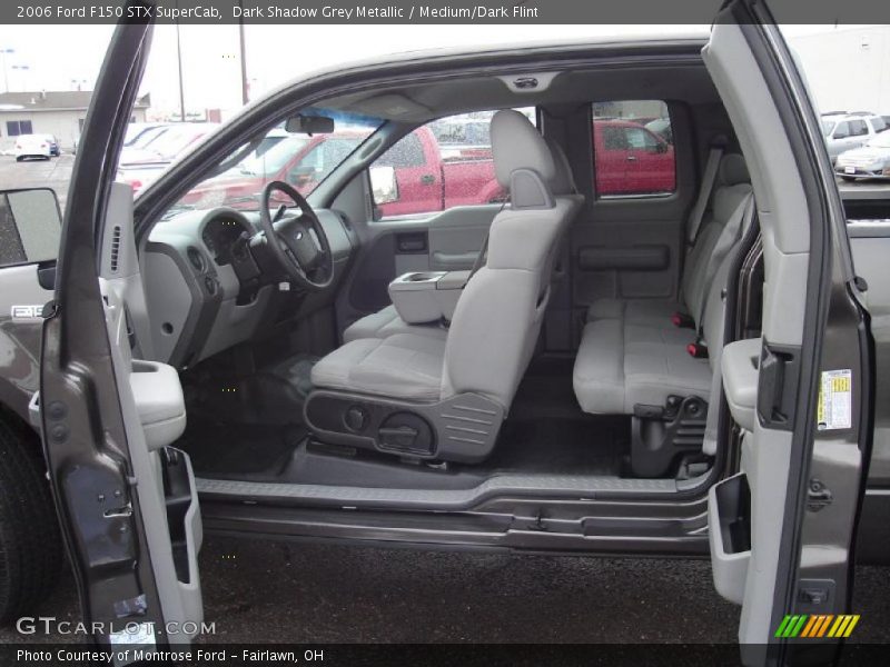 Dark Shadow Grey Metallic / Medium/Dark Flint 2006 Ford F150 STX SuperCab