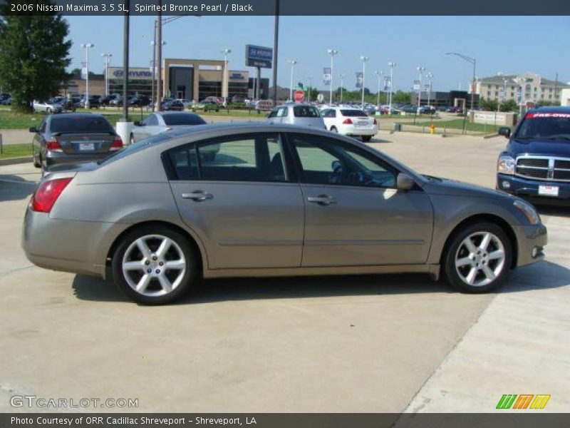 Spirited Bronze Pearl / Black 2006 Nissan Maxima 3.5 SL