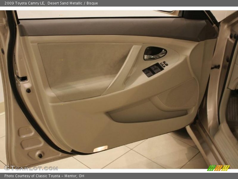 Desert Sand Metallic / Bisque 2009 Toyota Camry LE
