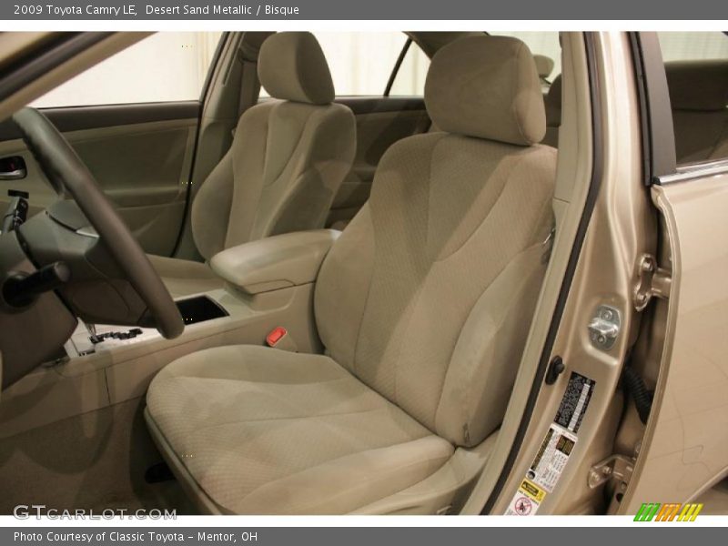 Desert Sand Metallic / Bisque 2009 Toyota Camry LE
