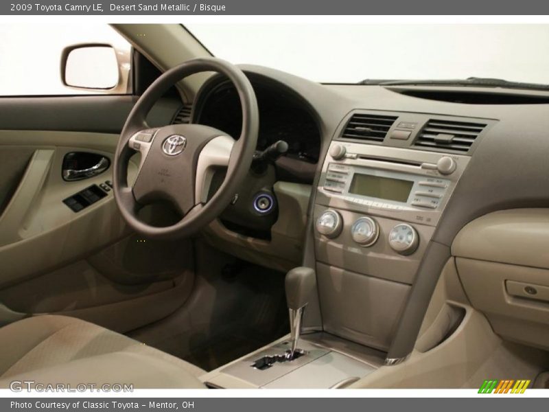 Desert Sand Metallic / Bisque 2009 Toyota Camry LE