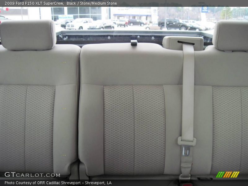 Black / Stone/Medium Stone 2009 Ford F150 XLT SuperCrew