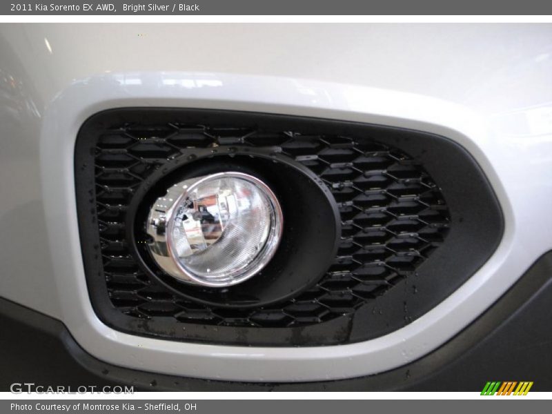 Bright Silver / Black 2011 Kia Sorento EX AWD