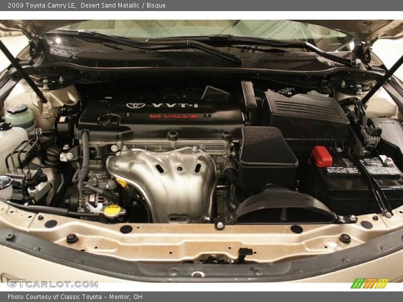 Desert Sand Metallic / Bisque 2009 Toyota Camry LE