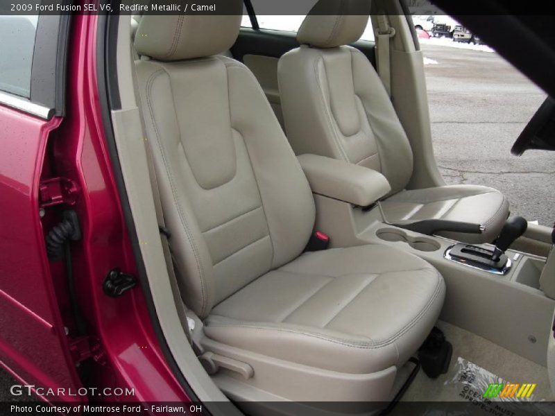 Redfire Metallic / Camel 2009 Ford Fusion SEL V6