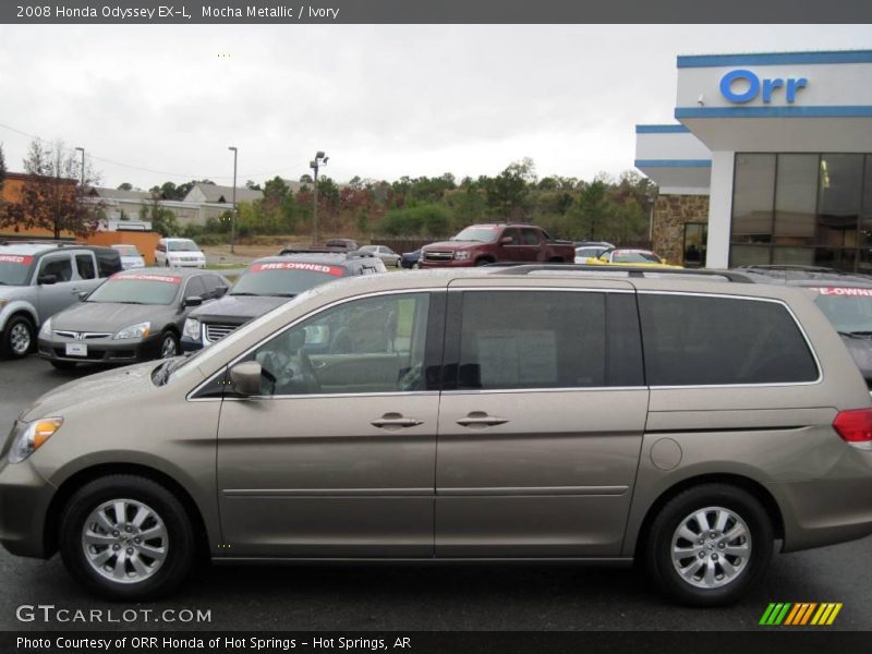 Mocha Metallic / Ivory 2008 Honda Odyssey EX-L