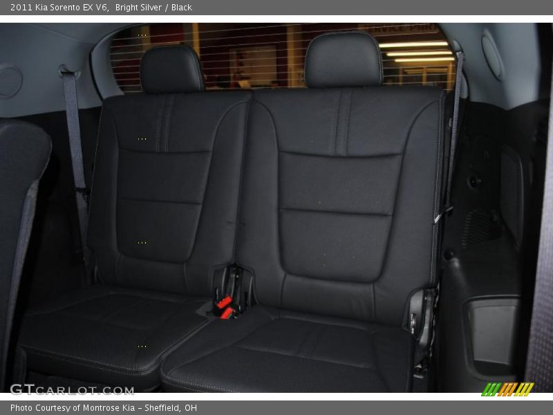 Bright Silver / Black 2011 Kia Sorento EX V6