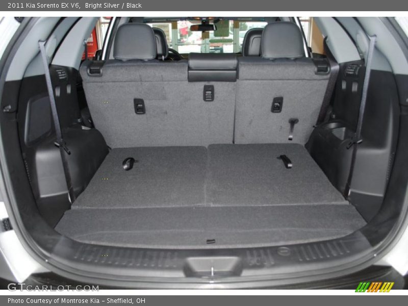 Bright Silver / Black 2011 Kia Sorento EX V6
