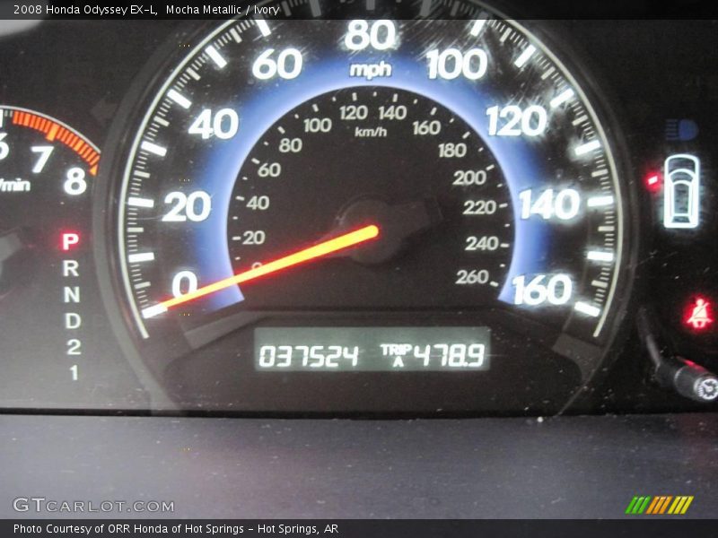 Mocha Metallic / Ivory 2008 Honda Odyssey EX-L